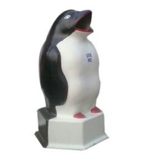 Garden And Office Use Open Top Type Painted Frp Animal Decorative Dustbin