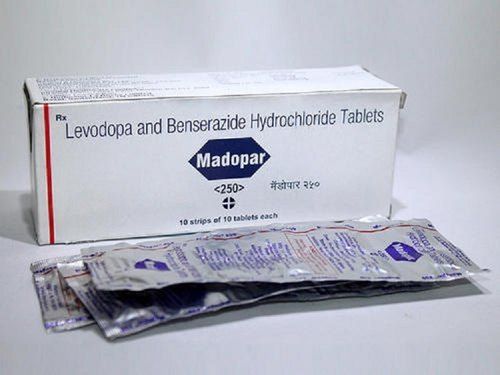 Levodopa And Benserazide Tablets 250 mg