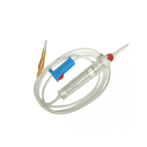 Transparent Disposable Pvc Blood Transfusion Set Application: Hospital
