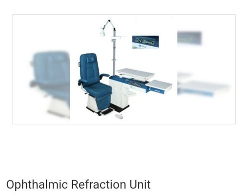 White Color Ophthalmic Refraction Unit