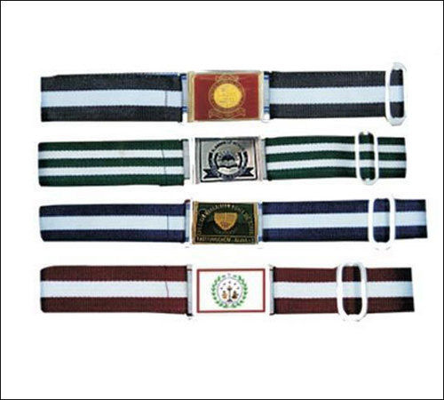 Adjustable Stripes School Belt Gender: Unisex