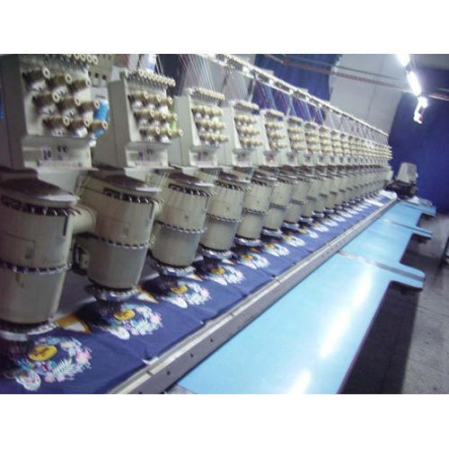 Electric High Speed Embroidery Machine Application: Construction