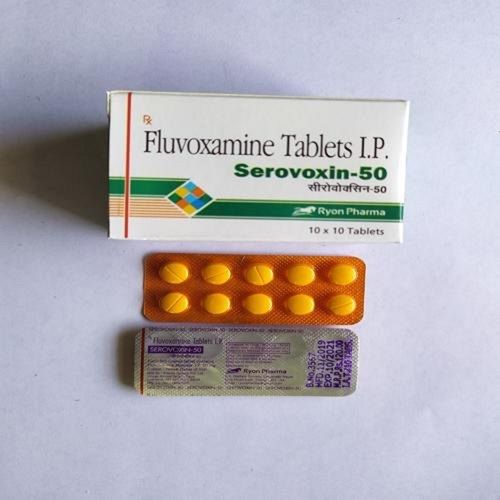 Fluvoxamine 50 Mg Antidepressant Tablets Grade: Pharmaceutical Grade