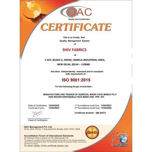 ISO 9001:2015 Certification Service