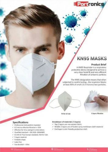 White Kn95 Face Mask Gender: Unisex