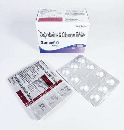 Cefpodoxime और Ofloxacin संयोजन एंटीबायोटिक गोली