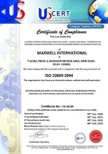 EN Certificate Services