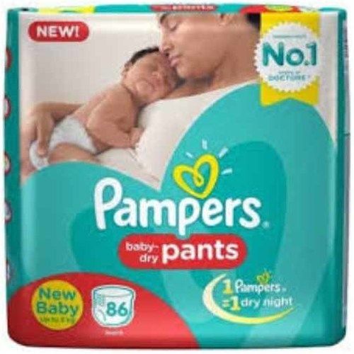 White Pant Style Disposable Baby Diaper