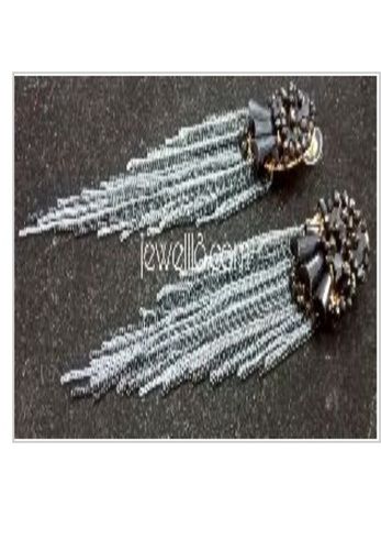 Party Wear Hanging Silver Earring Gender: Women