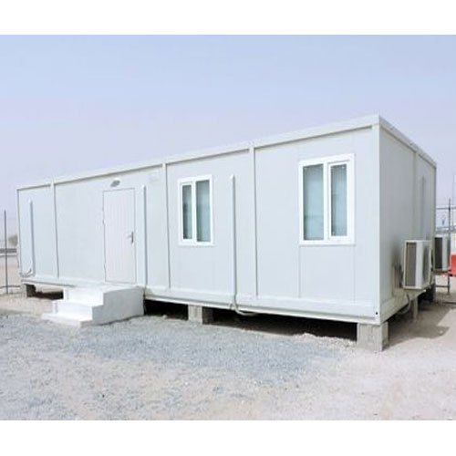 White Rectangular Shape Beautiful Design Portable Modular Bunkhouse Cabins