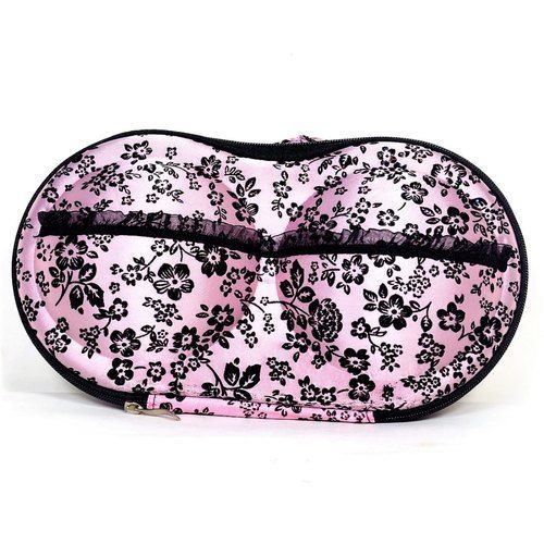 Various Colors Are Available Spacious Printed Design Undergarments Organizer