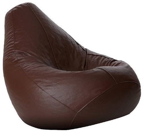 Stylish Bean Bags, Plain Pattern, Eco Friendly, Good Quality, Complete Finish, Smoth Texture, Brown Color Size: Available In Different Sizes