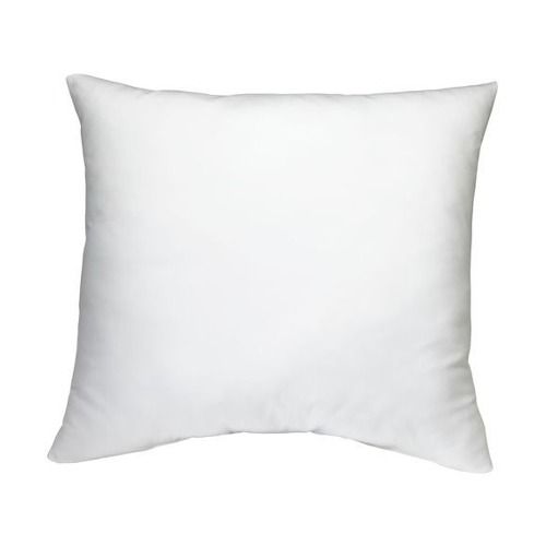 White Pillow Cover, Plain Pattern, Square Shape, Supreme Quality, Skin Friendly, Smoth Texture, Shrink Resistant Size: Customized