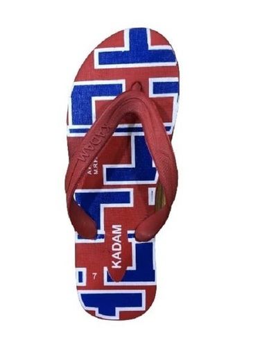 Mixed Colors Article No-S4 Flip Flop Mens Slippers, Fine Quality, Fancy Look, Open Toe, Flat Heel, Printed Pattern, Skin Friendly, Good Texture, Easy To Walk, Casual Wear, Size : 4X5, 6X10