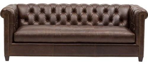 Attractive Leather Chesterfield Sofa