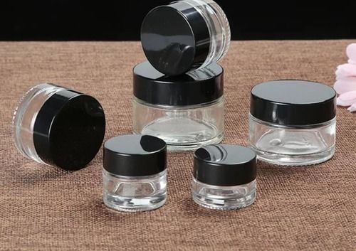 Glass Jars With Plastic Cap