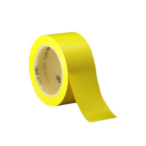 3M Tape 471 Yellow, 2 in x 36 yd 5.0 mil