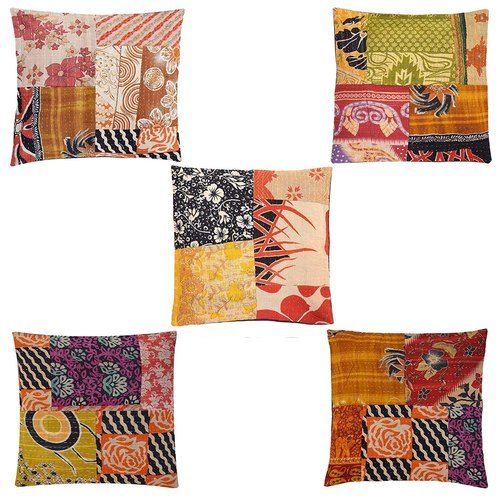 Appealing Look Patchwork Cushion Cover