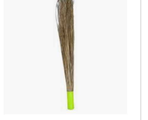Dark Brown Grass Brooms for Cleaning 
