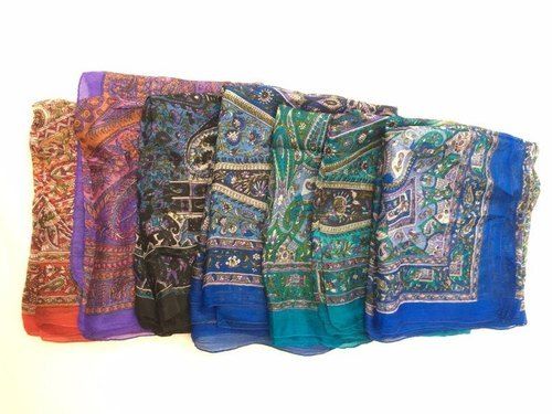 Easy To Clean Printed Silk Scarves