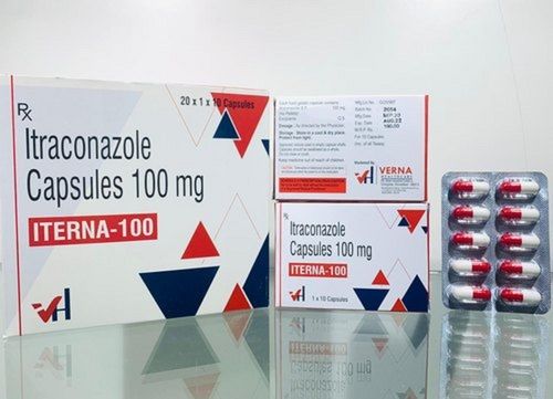 Itraconazole 100 MG Antifungal Capsules