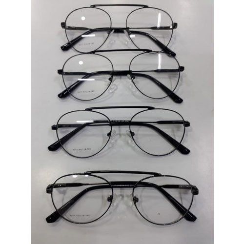 Transparent Metal Spectacle Black Frame