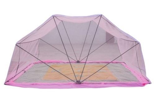 Pink Mosquito Folding Bed Net