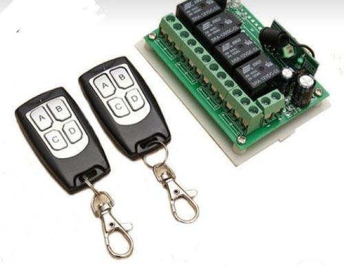 Black Rf Remote And Receiver