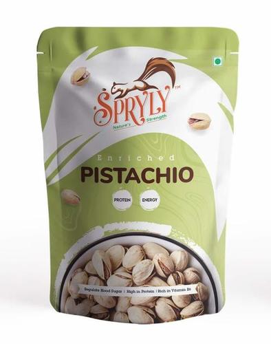 Spryly Enriched Roasted Premium Californian And Salted Pistachios (Pista) -250 Gm