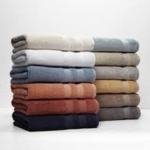 Terry Bath Towels, Knitted Technics, Square Shape, Yarn Dyed Pattern, Plain Style, High Quality, Skin Friendly, Size : 70x140 Cm, 75x150 Cm