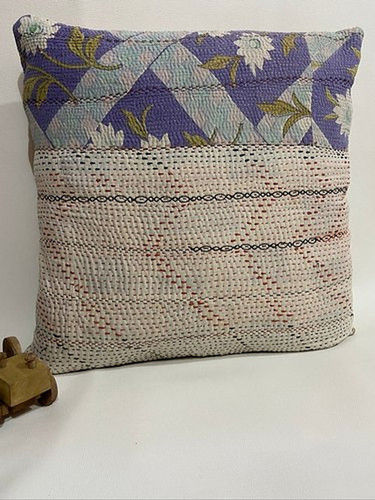 Vintage Kantha Cushion Cover