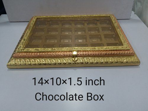 14x10x1.5 Inch Wooden Chocolate Box