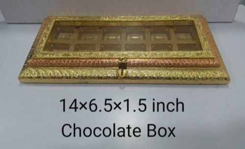14x6.5x1.5 Inch Wooden Chocolate Box