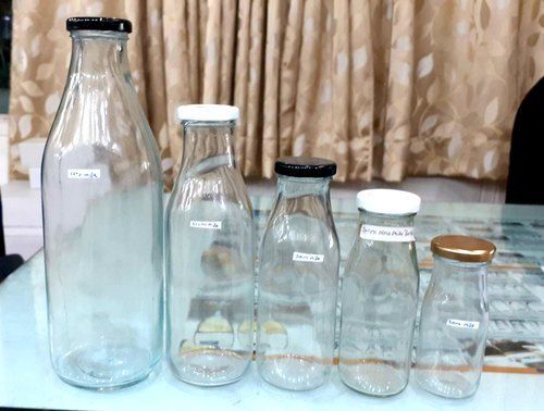 300ml मिल्क ग्लास की बोतलें