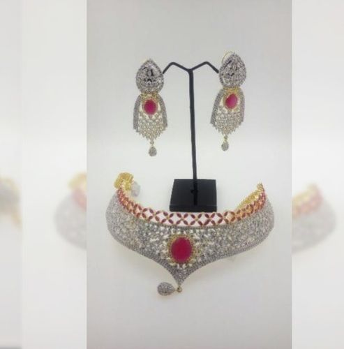 Attractive Look And Fancy Party Wear Necklace Set Gender: Women