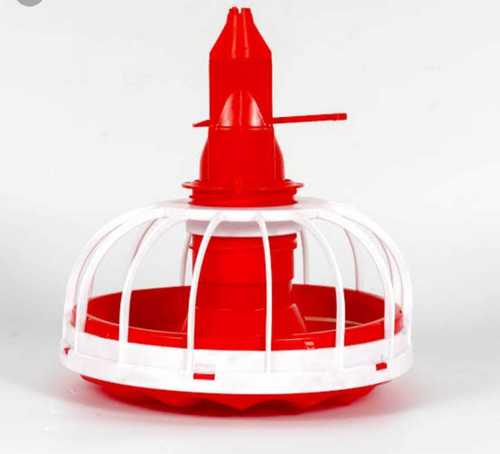 Red Feed Chicken Poultry Feeder