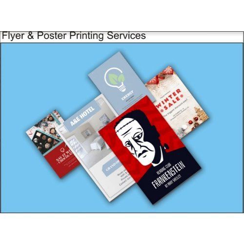 Flyer And Poster Printing Services