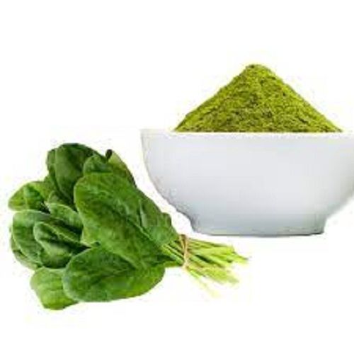 Natural Green Color Spinach Powder  Grade: Food Grade