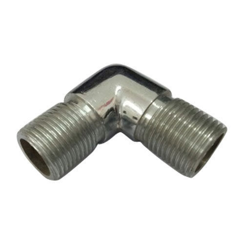 Grey Nickel Plated Pipe Elbow