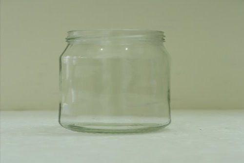 Round Transparent Glass Jar (200 Ml)