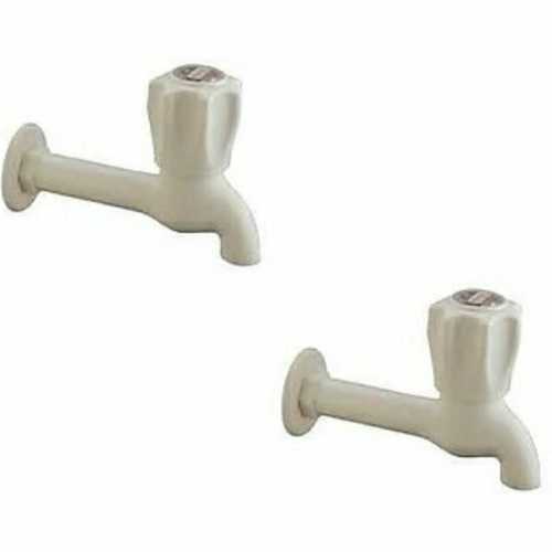 Bath Hardware Sets White Plastic Bib Cock