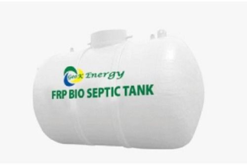 White 1200 Litres Geok Frp Bio Septic Tank