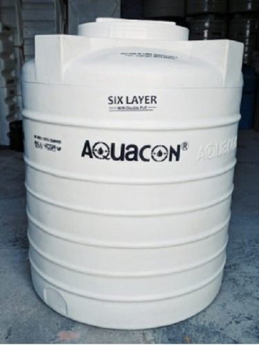 White 250-500 L Plastic Water Tank