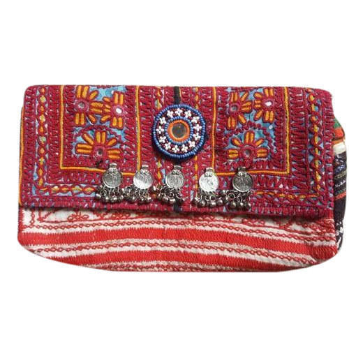 Multicolor Banjara Patch Work Ladies Clutch Bag