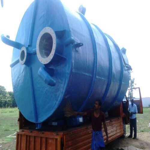 Blue Color Highly Durable Industrial Acid Storage Frp Tanks