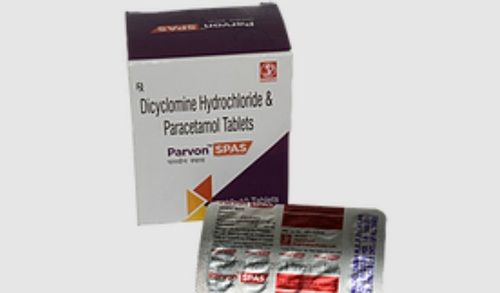 Dicyclomine And Paracetamol 520 Mg Painkiller Tablets Age Group: Children