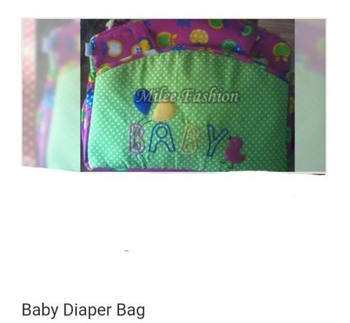 Green Color Baby Diaper Bag