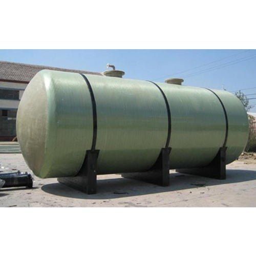 High Grade Mild Steel Made Horizontal Type Industrial Acid Storage Tank Capacity: 5000-10000 Liter/Day