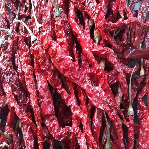 Hygienic Packing Hot Spicy Natural Taste Rich In Color Dried Red Chilli Grade: Food Grade