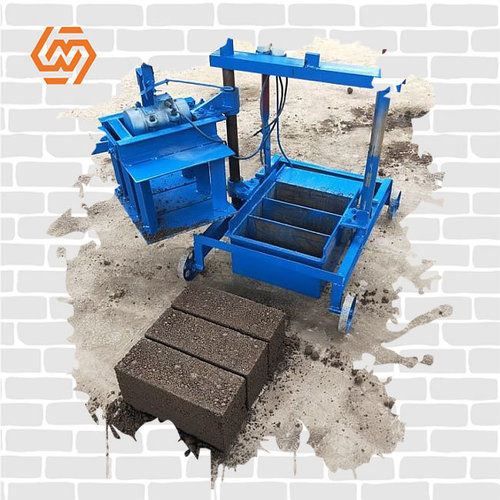 Invech Portable Iv2-45 Small Manual Brick Making Machine Used For: Industrial